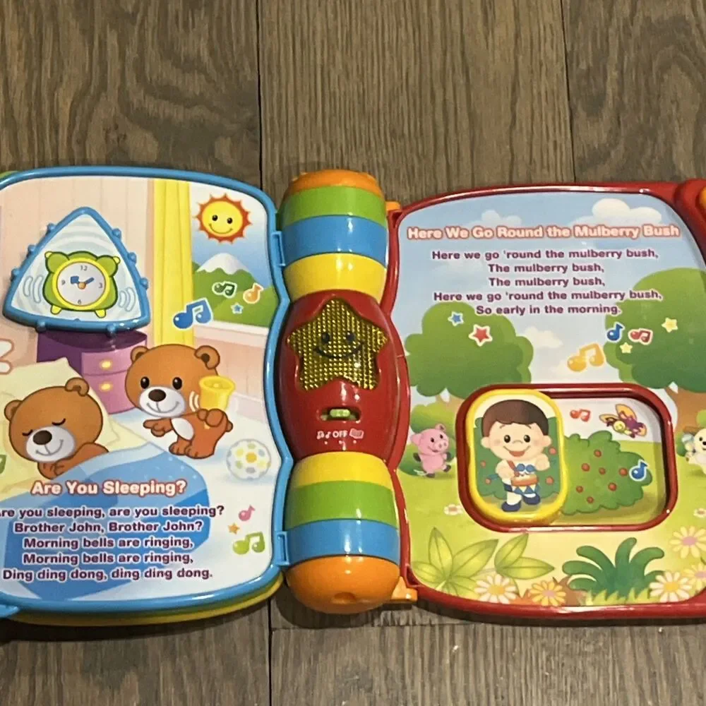 VTech Baby Toys Musical Rhymes Book Learning Educational Works